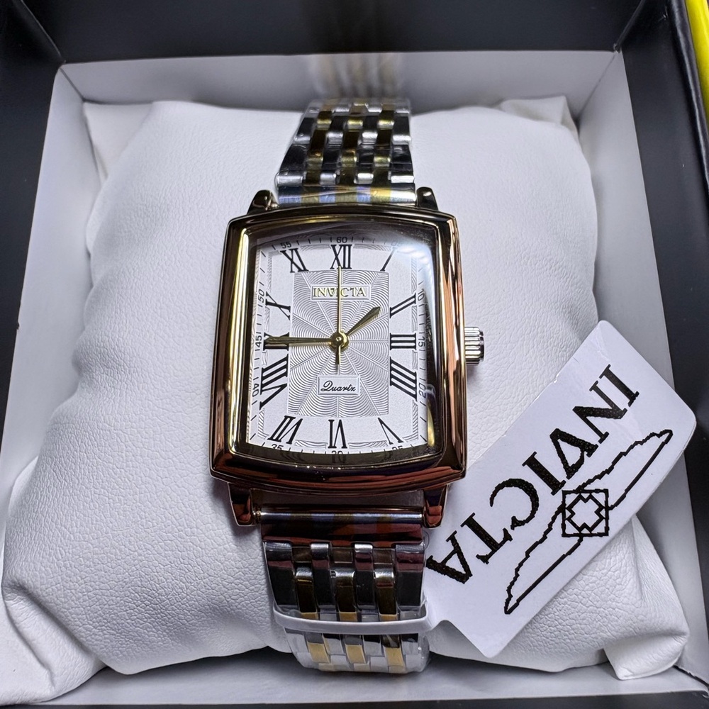 INVICTA Two-Tone Gold & Silver Roman Dial Watch